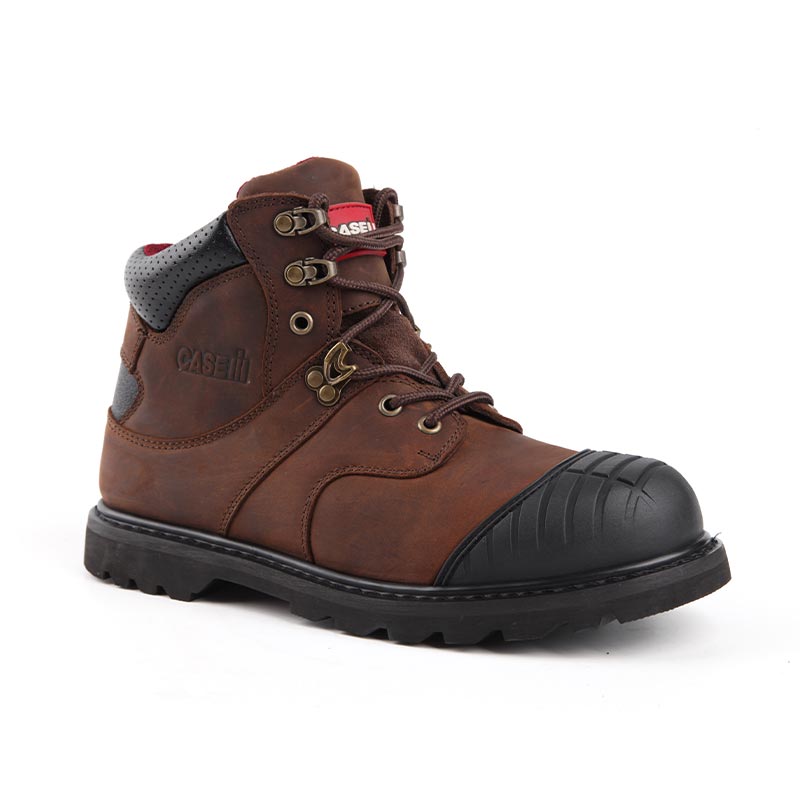Arbeitsstiefel aus vollnarbigem Rindsleder mit Stahlkappe